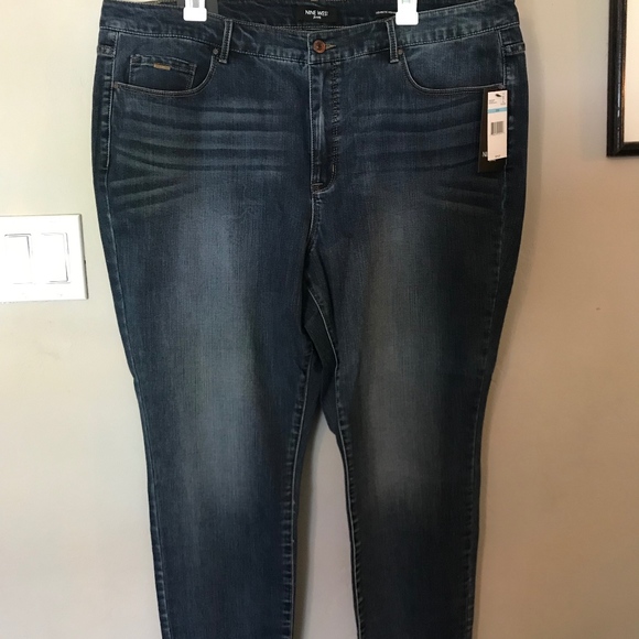 nine west jeans plus size